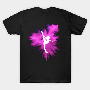 Gymnast Pink Explosion T-Shirt